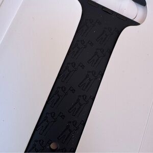 NWT - Apple Watch BLACK Sport band - VH1 MTV MOON MAN -  LIMITED EDITION